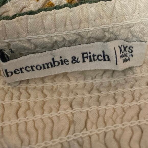 Abercrombie & Fitch Multicolor Floral Sleeveless Crop Top Skirt 2 Pc Set XS/2XS - Picture 8 of 8